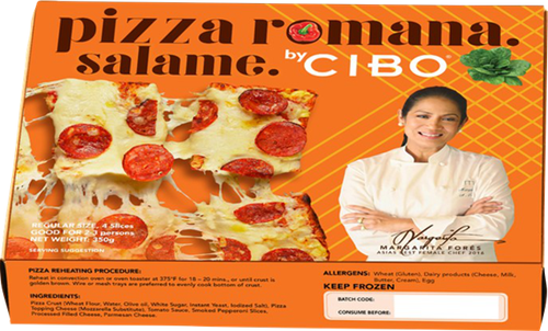 Cibo Pizza Romana Salame Regular | 350g