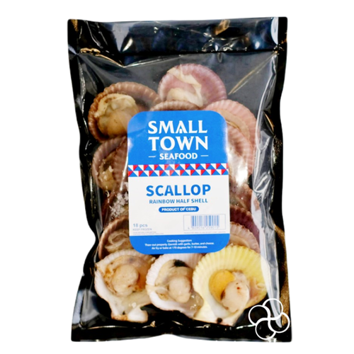 Smalltown Scallop Haftshell Rainbow | 500g 18pcs