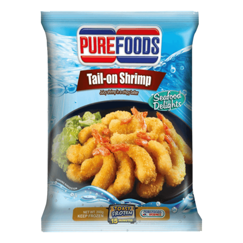 Pure Foods Tail On Shrimp | 200g