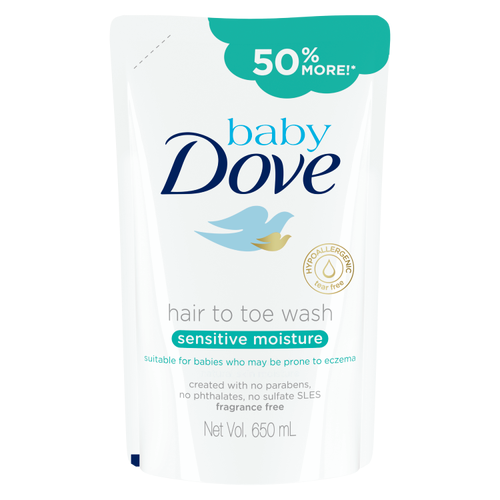 Dove Baby Wash Sensitive Refill | 650ml