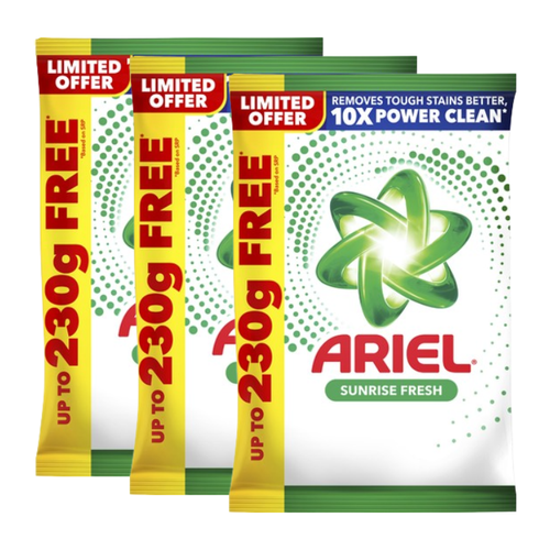 Ariel Powder Detergent Sunrise Fresh 20% Off | 1430g 3pcs 