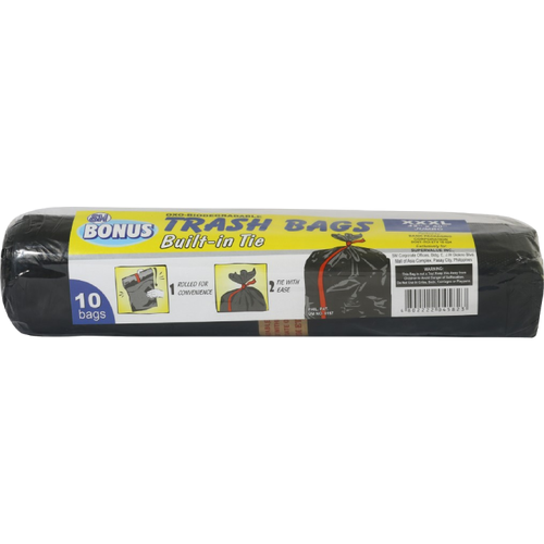 SM Bonus Garbage Bag Jumbo Black  XXXL| 60pcs