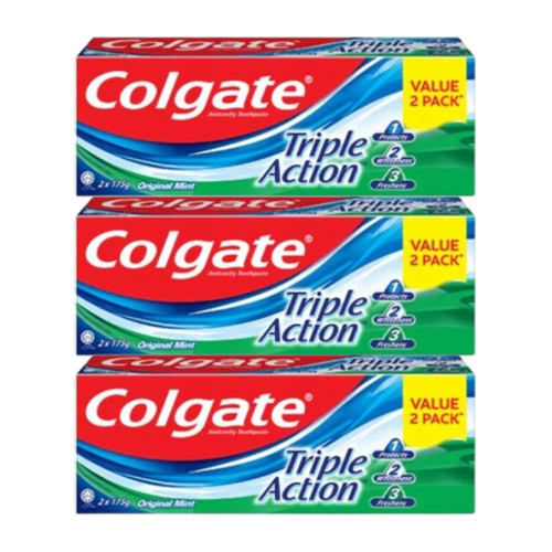 Colgate Toothpaste Triple Action  | 175g 2+1pcs