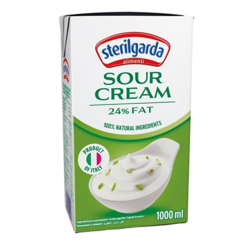 Sterilgrda Sour Cream 24% | 1L
