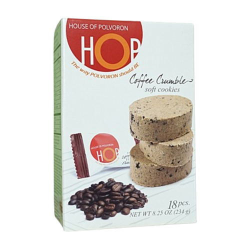 Hop Polvoron Coffee Crumble | 234g 18pcs